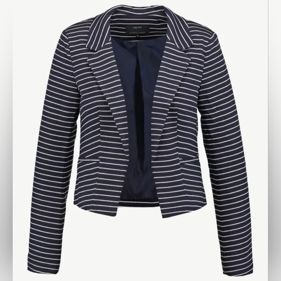 Only | Striped Navy & White Blazer, Size S - Picture 6 of 12